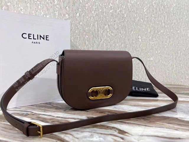 Celine女包 賽琳新款MAILLON TRIOMPHE小牛皮手袋 Celine單肩斜挎女包 193123  slyd2165